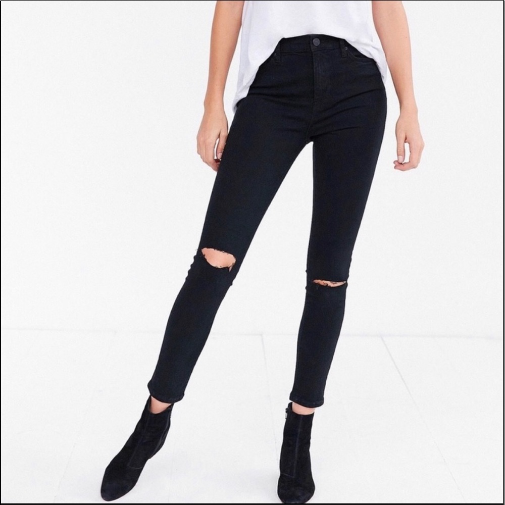 BDG Twig High-Waisted Skinny Jean - Black | Urban Outfitters